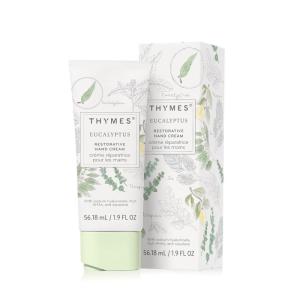 imageThymes Restorative Hand Cream  Moisturizing Cream with Notes of Eucalyptus Oil Lemon Petitgrain Bergamot Lemongrass ampamp Lush Fir Eucalyptus 19 fl ozEucalyptus