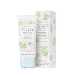 imageThymes Restorative Hand Cream  Moisturizing Cream with Notes of Eucalyptus Oil Lemon Petitgrain Bergamot Lemongrass ampamp Lush Fir Eucalyptus 19 fl ozBergamot Nectar