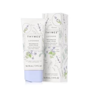 imageThymes Restorative Hand Cream  Moisturizing Cream with Notes of Eucalyptus Oil Lemon Petitgrain Bergamot Lemongrass ampamp Lush Fir Eucalyptus 19 fl ozLavender