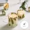 imageThymes Frasier Fir Statement Candle and Diffuser Gift Set  Holiday Home Decor  Notes of Siberian Fir Cedarwood and Sandalwood  Silver 4 fl oz Petite Diffuser  5 oz Candle40 oz