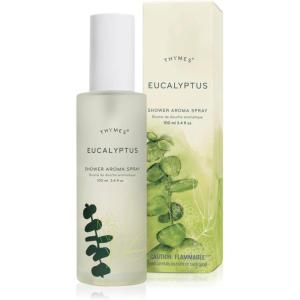 imageThymes Daily Shower Spray for a Spa Like Experience  Home Essentials  Mist Scented with Eucalyptus Oil Italian Lemon Bergamot ampamp Lemongrass Eucalyptus Shower Spray 34 fl ozEucalyptus