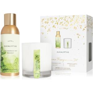 imageThymes Fragrance Set  3 Oz Home Fragrance Mist ampamp 75 Oz Aromatic Candle  LavenderEucalyptus