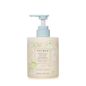 imageThymes Nourishing Body Cleanser  Large Moisturizing Body Wash with Pump  Hydrating Cleanser  Notes of Bergamot Orange Flower Lemon Lotus ampamp Sandalwood Bergamot Nectar 16 fl ozBergamot