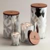 imageThymes Frasier Fir Candle  Pine Needle Design  Holiday Scented Candle  Notes of Crisp Siberian Fir Cedarwood ampamp Sandalwood  Luxury Home Fragrance Gifts for Women ampamp Men  Silver Statement 2 ozSilver