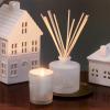 imageThymes Frasier Fir Reed Diffuser Set  Includes Reeds Fragrance Oil and Frosted Glass Bottle  Fragrance Oil Diffuser  Room Fresheners  Luxury Home Decor  Green ampamp Clear Pine Needle 4 fl ozFlocked