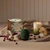 imageThymes Frasier Fir Scented Candles for Home Decor  Green Pillar Candles for Women ampamp Men  Place on Candle Holder  Luxury Home Fragrance Gifts  Large 3quot x 6quot Pillar45 in x 35 in