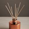 imageThymes Petite Oil Reed Diffuser Set  Includes Reed Diffuser Sticks Fragrance Oil ampamp Glass Bottle  Luxury Home Decor  Fall Decor  Fall Scents  Rose Gold Simmered Cider 4 fl ozSimmered Cider
