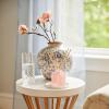 imageThymes Petite Reed Diffuser Set  Includes Rattan Wood Sticks Fragrance Oil ampamp Glass Bottle  Home Fragrance Oil Diffuser  Luxury Home Decor  Guest Bathroom Essentials Washed Linen 4 fl ozKimono Rose