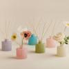 imageThymes Petite Reed Diffuser Set  Includes Rattan Wood Sticks Fragrance Oil ampamp Glass Bottle  Home Fragrance Oil Diffuser  Luxury Home Decor  Guest Bathroom Essentials Washed Linen 4 fl ozKimono Rose