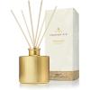 imageThymes Frasier Fir Reed Diffuser Set  Includes Reeds Fragrance Oil and Frosted Glass Bottle  Fragrance Oil Diffuser  Room Fresheners  Luxury Home Decor  Green ampamp Clear Pine Needle 4 fl ozGold