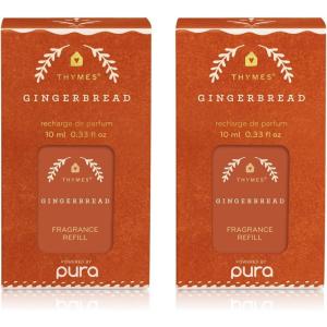 imageThymes Aqua Coralline Pura Smart Home Plugin Diffuser Refills  Pack of 2Gingerbread