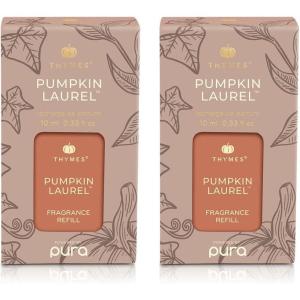 imageThymes Aqua Coralline Pura Smart Home Plugin Diffuser Refills  Pack of 2Pumpkin Laurel