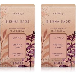 imageThymes Aqua Coralline Pura Smart Home Plugin Diffuser Refills  Pack of 2Sienna Sage