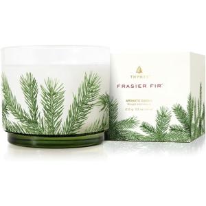 imageThymes Frasier Fir Candle  Heritage Pine Needle Luminary Scented Candles  Elegant Pine Candle  Crisp Siberian Fir Cedarwood ampamp Sandalwood  Holiday Candles  Christmas Decor Large 16 oz75 oz
