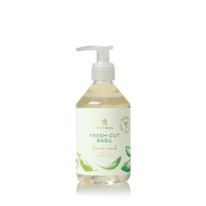imageThymes Hand Wash  Moisturizing Hand Soap Dispenser with Pump  Skin Care  Hydrating Liquid Soap Scented with Notes of Moroccan Rosemary SunKissed Sage ampamp Amalfi Lemon Cyprus Sea Salt 9 fl ozFreshCut Basil
