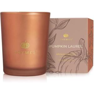 imageThymes Scented Candles for Home Decor  Luxury Home Fragrance Gifts for Women ampamp Men  Fall Candles with Warm Notes of Apple Clove ampamp Cardamom  Rose Gold Votive Simmered Cider 2 ozPumpkin Laurel