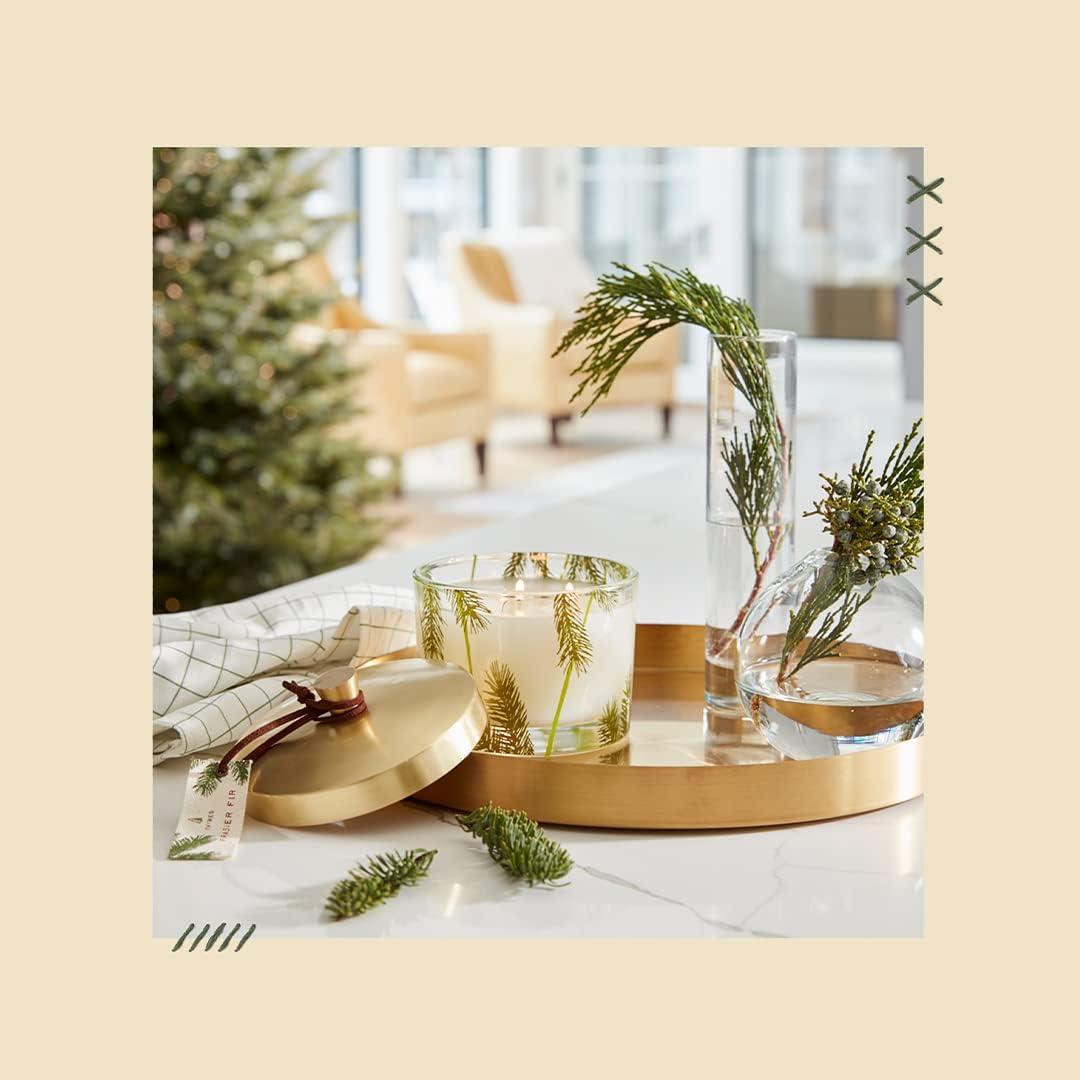 imageThymes Heritage Pine Needle Candle  Scented Candle  Luxury Home Fragrance  Home Decor ampamp Bathroom Accessories  Frasier Fir Pine Scent  115 Oz  Frasier Fir