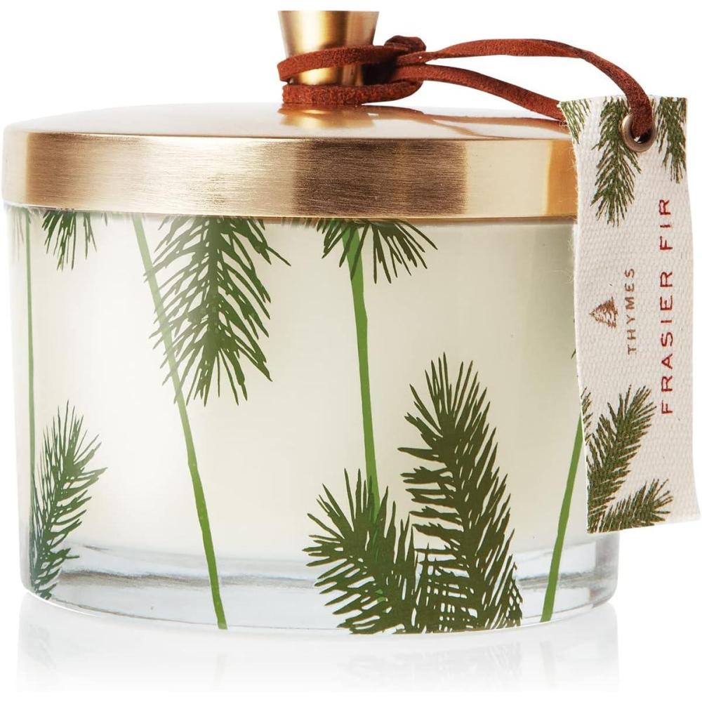 imageThymes Heritage Pine Needle Candle  Scented Candle  Luxury Home Fragrance  Home Decor ampamp Bathroom Accessories  Frasier Fir Pine Scent  115 Oz  Frasier Fir