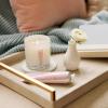 imageThymes Aromatic Jar Candle  Eucalyptus Scented Candle for a Fresh Home Fragrance  Luxury Aromatherapy Candle  Single Wick Glass Candle  Matte White Candles 75 ozKimono Rose