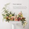 imageThymes Aromatic Jar Candle  Goldleaf Scented Candle for a Floral Home Fragrance  Matte White Candles 75 ozGoldleaf
