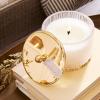 imageThymes Frasier Fir Candle  Gilded Collection  Frosted Wood Grain Design with Gold Lid ampamp Base  Pine Scented Candles for Women ampamp Men  Luxury Home Fragrance  Elegant Christmas Decor Large 135 ozFrasier Fir