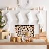 imageThymes Frasier Fir Candle  Gilded Collection  Wood Grain Ceramic Design with 24Karate Gold Rim  Mountain Fresh Fragrance  Elegant Winter Candle Scents  Gifts for Women ampamp Men 3Wick 20 ozFrasier Fir