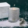 imageThymes Frasier Fir Flocked Jar Candles  Holiday Scented Candles for Home with Notes of Crisp Siberian Fir Cedarwood ampamp Sandalwood  Luxury Home Decor Gifts for Women ampamp Men 65 oz65 oz