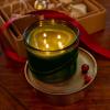 imageThymes Frasier Fir Scented Candles for Home Decor  Green Heritage Holiday Candle  Notes of Siberian Fir Needles Cedarwood ampamp Sandalwood  Luxury Home Fragrance Gifts for Women ampamp Men 3Wick 17 oz17 oz
