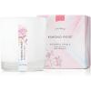 imageThymes Aromatic Jar Candle  Goldleaf Scented Candle for a Floral Home Fragrance  Matte White Candles 75 ozKimono Rose