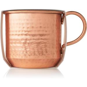 imageThymes Simmered Cider Copper Candle  Warm ampamp Spicy Apple Scented Candles for Home  Notes of Apple Clove and Cardamom  Luxury Gifts for Women ampamp Men  Fall Decor Copper Cup 10 oz10 oz