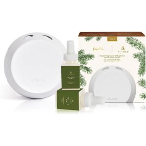 imageThymes x Pura 4  Smart Home Fragrance Diffuser Kit  Includes 1 Pura Diffuser  2 Fragrance Refill Vials  Long Lasting Scents  LED Light  24 GHz WiFi Required Frasier FirFrasier Fir