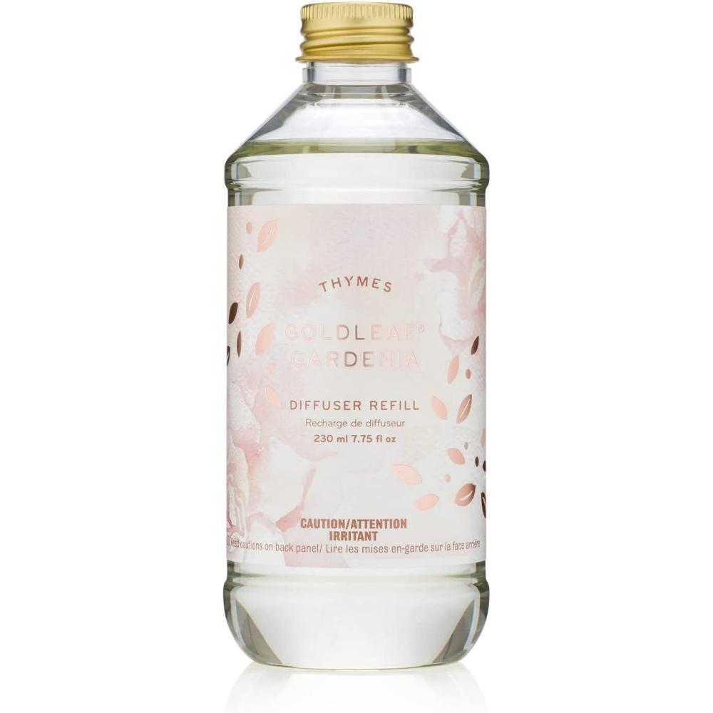 imageThymes Reed Diffuser Oil Refill  Room Fragrance Oil  Flameless Home Fragrance  Highland Frost  775 OzGoldleaf Gardenia