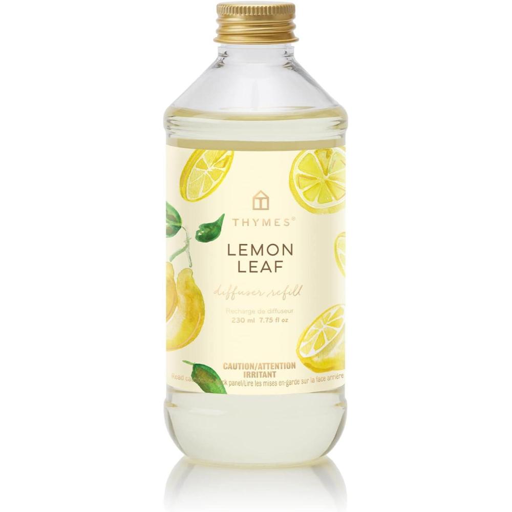 imageThymes Reed Diffuser Oil Refill  Room Fragrance Oil  Flameless Home Fragrance  Highland Frost  775 OzLemon Leaf