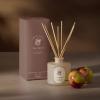 image:imageThymes Petite Oil Reed Diffuser Set  Includes Reeds Fragrance Oil amp Glass Bottle  Luxury Scent Diffusers for Home Decor Soft Ceremony 4 fl ozAmber Hour