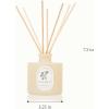 image:imageThymes Petite Oil Reed Diffuser Set  Includes Reeds Fragrance Oil amp Glass Bottle  Luxury Scent Diffusers for Home Decor Soft Ceremony 4 fl ozSoft Ceremony