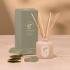 image:imageThymes Petite Oil Reed Diffuser Set  Includes Reeds Fragrance Oil amp Glass Bottle  Luxury Scent Diffusers for Home Decor Soft Ceremony 4 fl ozSoft Ceremony