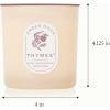image:imageThymes Scented Candles for Home Decor  Luxury Home Fragrance Gifts for Women amp Men  Amber Hour 2 Wick Medium Candle13 oz