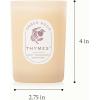image:imageThymes Scented Candles for Home Decor  Luxury Home Fragrance Gifts for Women amp Men  Day Rise 2 Wick Medium Candle 13 ozAmber Hour