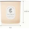 image:imageThymes Scented Candles for Home Decor  Luxury Home Fragrance Gifts for Women amp Men  Day Rise 2 Wick Medium Candle 13 ozNoir Woods