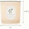 image:imageThymes Scented Candles for Home Decor  Luxury Home Fragrance Gifts for Women amp Men  Day Rise 2 Wick Medium Candle 13 ozSoft Ceremony