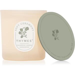 image:imageThymes Scented Candles for Home Decor  Luxury Home Fragrance Gifts for Women amp Men  Day Rise 2 Wick Medium Candle 13 ozSoft Ceremony